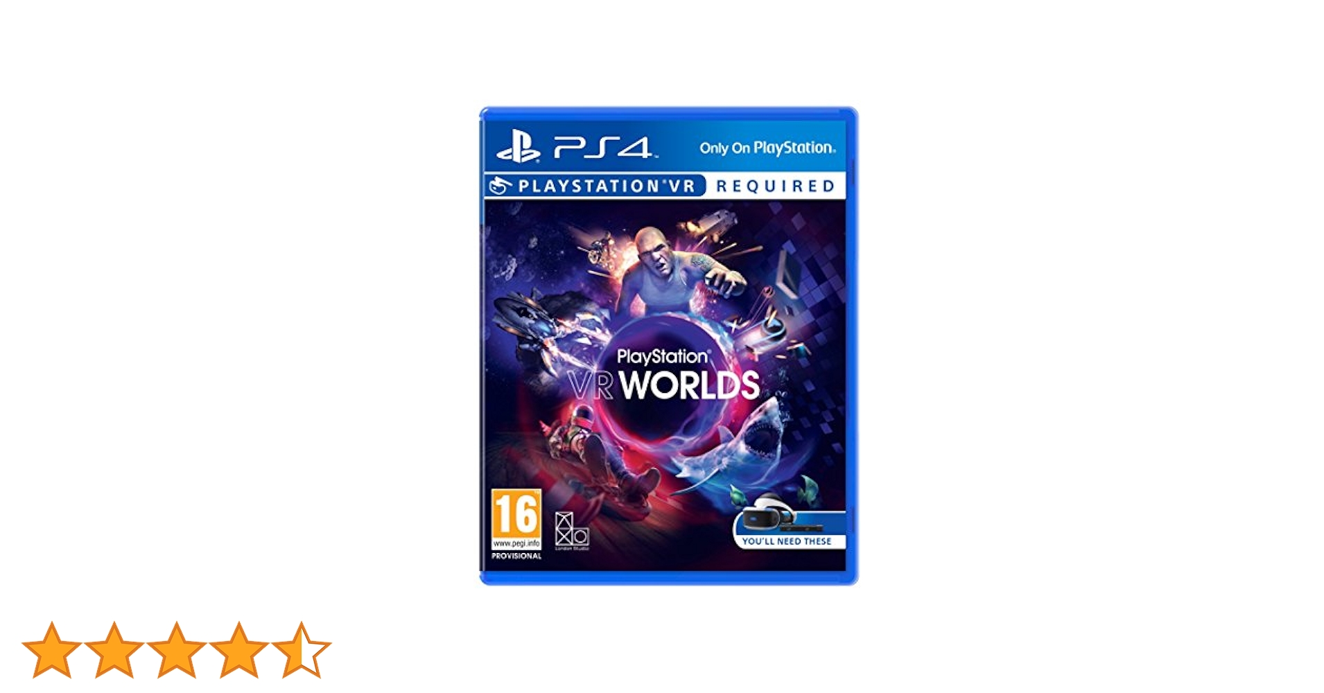 PlayStation VR Worlds PS4 Game (PSVR Required) : Amazon.pl